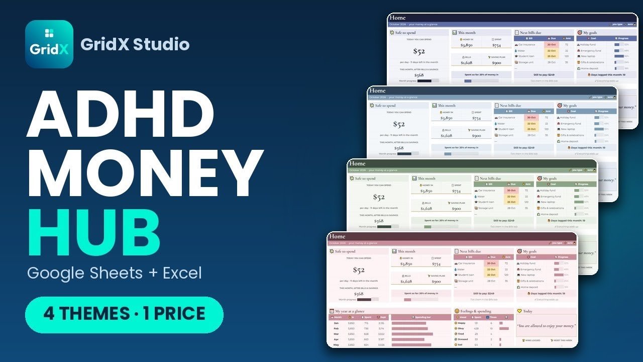 Watch the ADHD Money Hub walkthrough